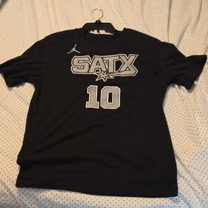 Nike San Antonio Spurs Sochan #10 Statement T-Shirt